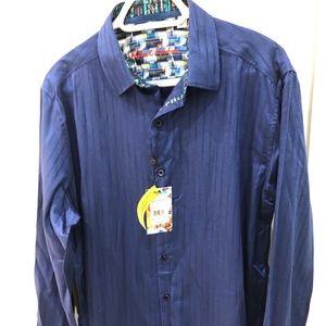 Robert graham men’s large with tags brand new